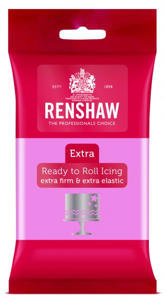 Renshaw Rollfondant Extra 250g -Pink-