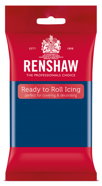 Renshaw Rollfondant Pro 250g -Sapphire Blue-