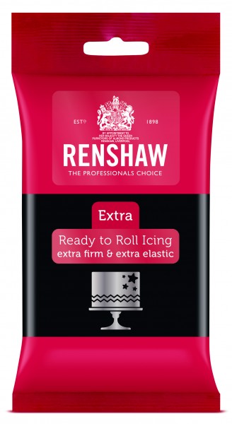 Renshaw Rollfondant Extra 250g -Black-