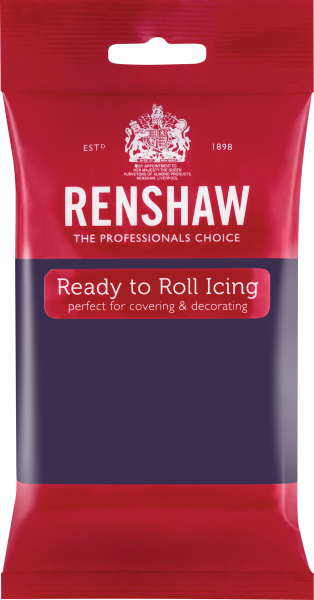 Renshaw Rollfondant Pro 250g -Deep Purple-