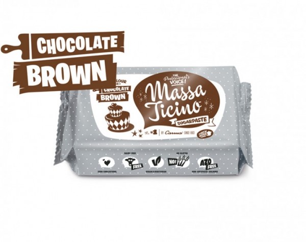 Massa Ticino 250g -Chocolate Brown-